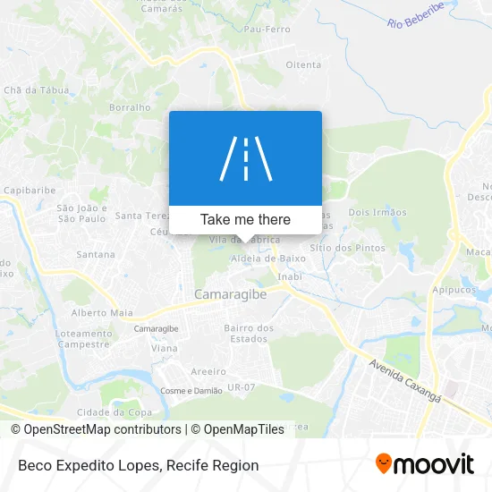 Beco Expedito Lopes map