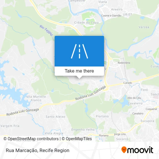 Rua Marcação map