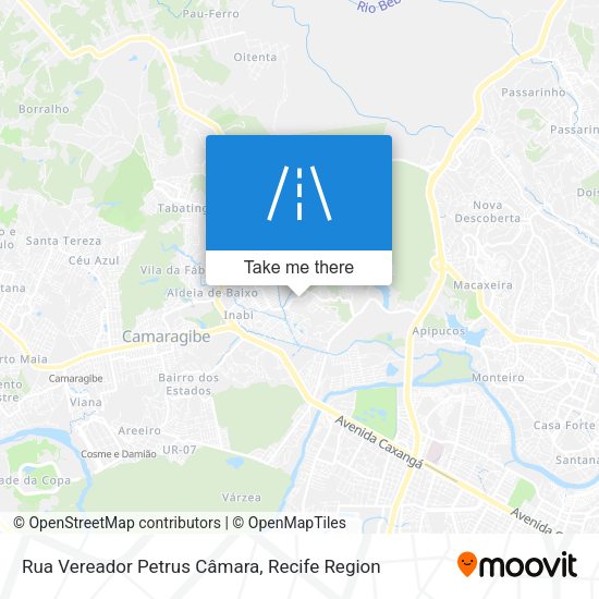 Rua Vereador Petrus Câmara map
