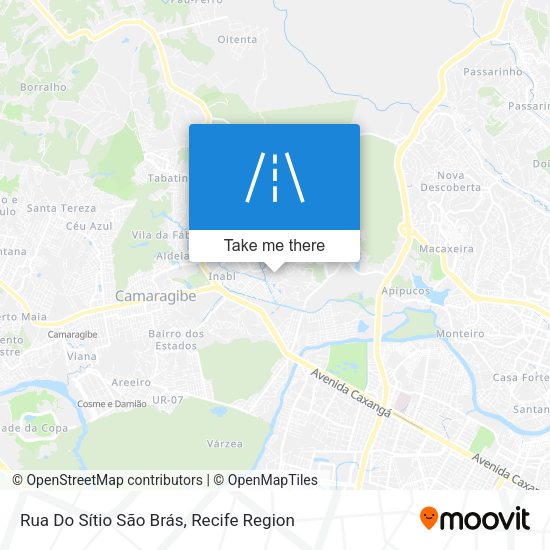 Rua Do Sítio São Brás map