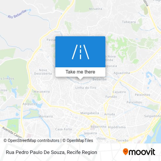 Rua Pedro Paulo De Souza map