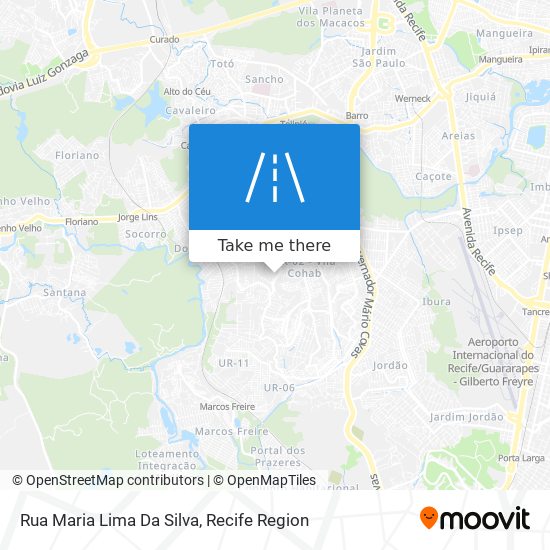 Rua Maria Lima Da Silva map