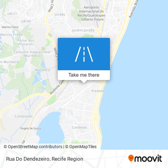 Rua Do Dendezeiro map