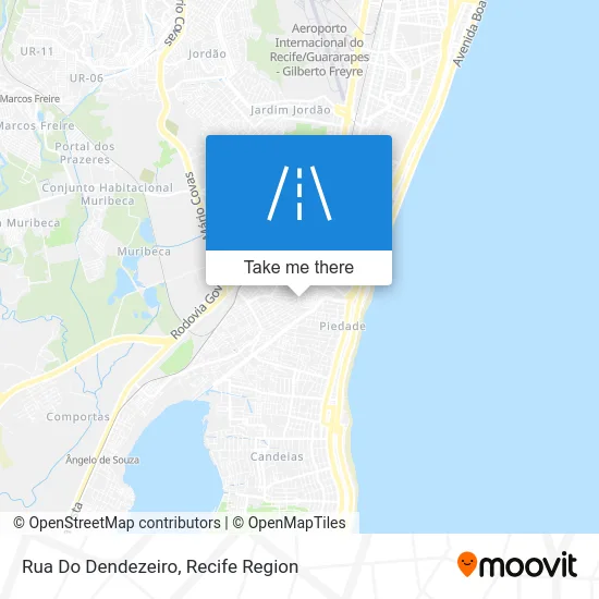 Rua Do Dendezeiro map