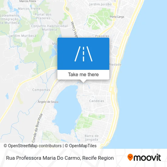 Rua Professora Maria Do Carmo map