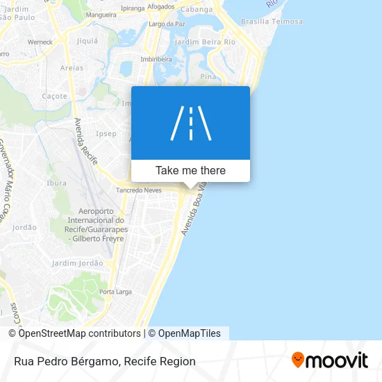Rua Pedro Bérgamo map