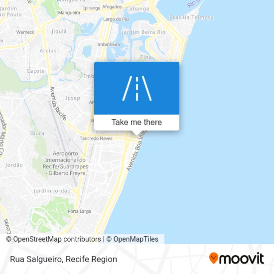 Rua Salgueiro map
