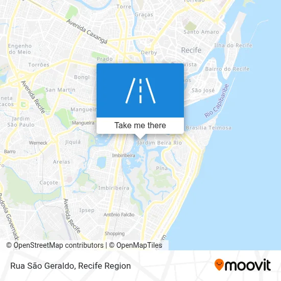 Rua São Geraldo map