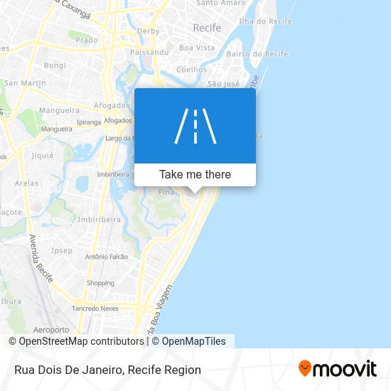 Rua Dois De Janeiro map