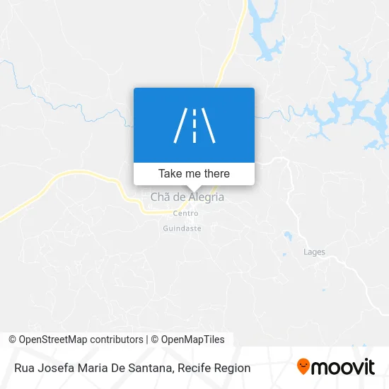 Rua Josefa Maria De Santana map
