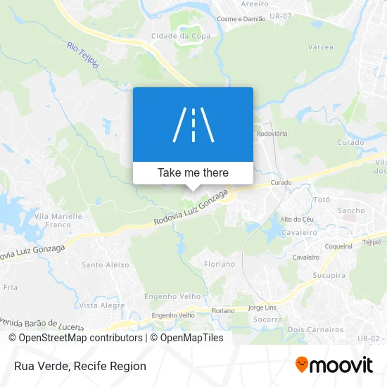 Rua Verde map