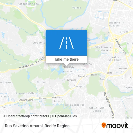 Rua Severino Amaral map