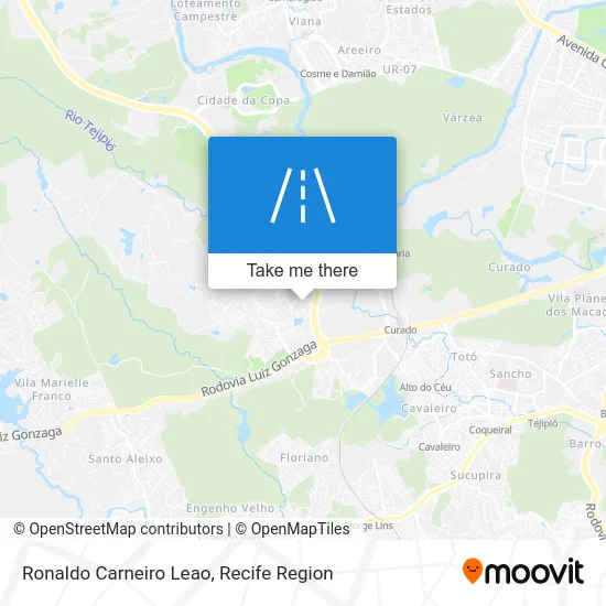 Ronaldo Carneiro Leao map