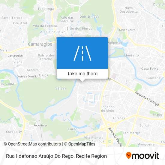 Rua Ildefonso Araújo Do Rego map