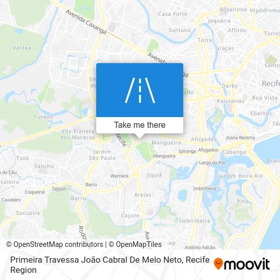 Primeira Travessa João Cabral De Melo Neto map