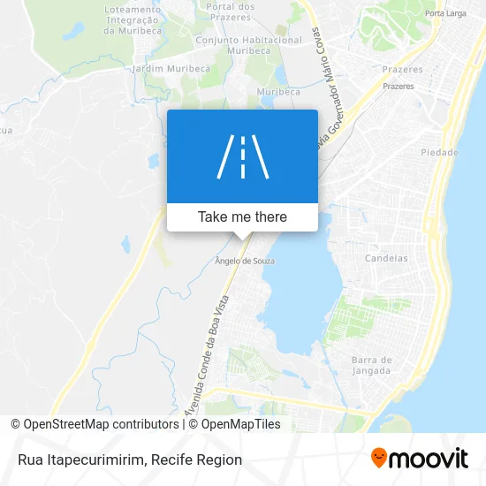Rua Itapecurimirim map