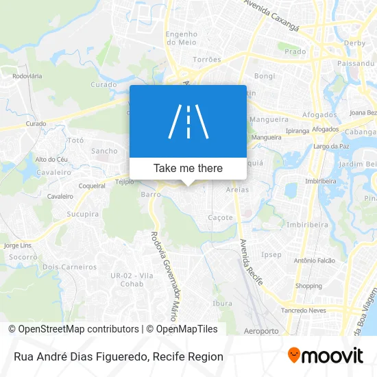 Rua André Dias Figueredo map