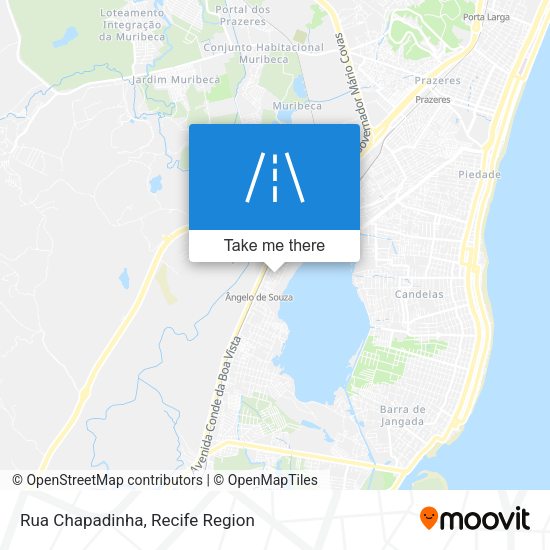 Rua Chapadinha map