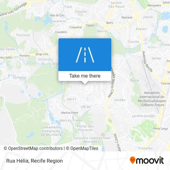 Rua Hélia map