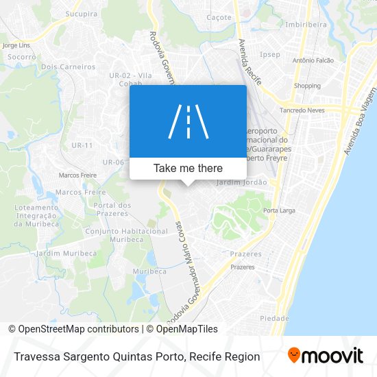 Travessa Sargento Quintas Porto map