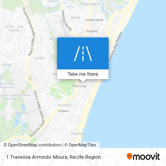1 Travessa Armindo Moura map