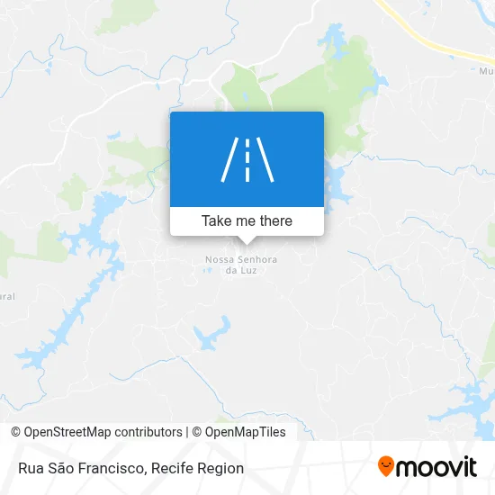 Rua São Francisco map