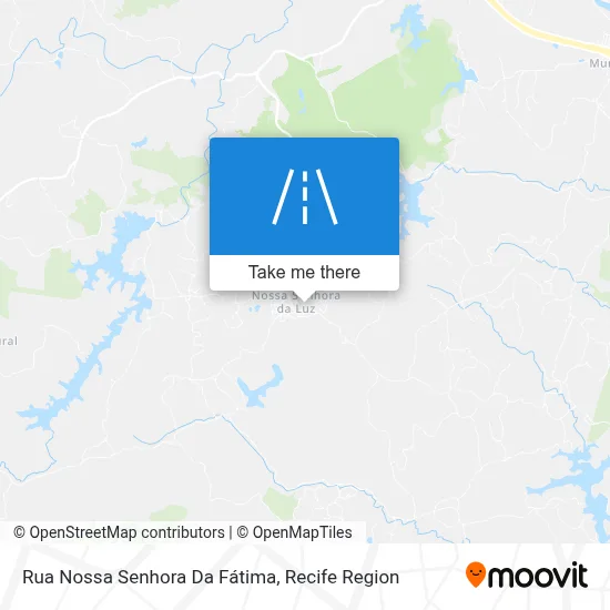 Rua Nossa Senhora Da Fátima map