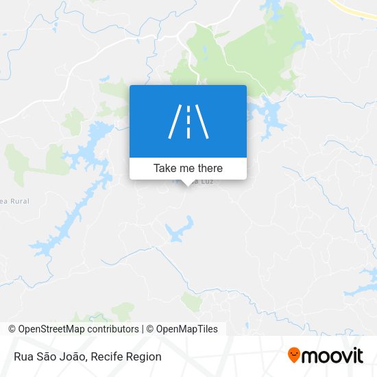 Rua São João map