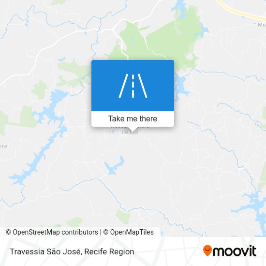 Travessia São José map