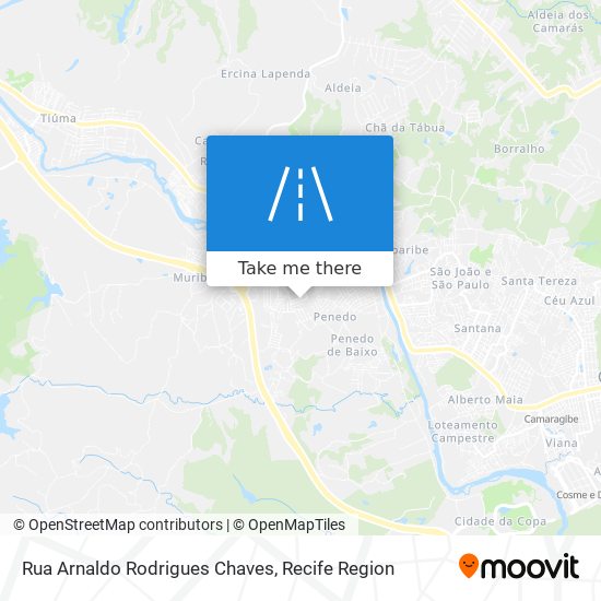 Rua Arnaldo Rodrigues Chaves map