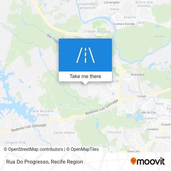 Rua Do Progresso map