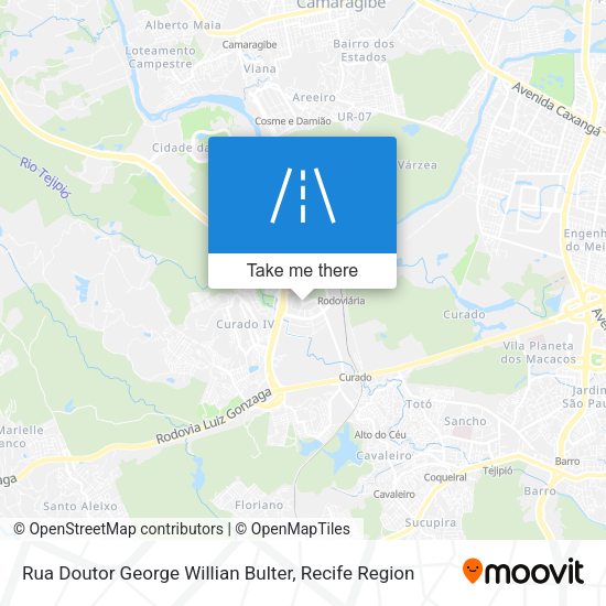 Rua Doutor George Willian Bulter map
