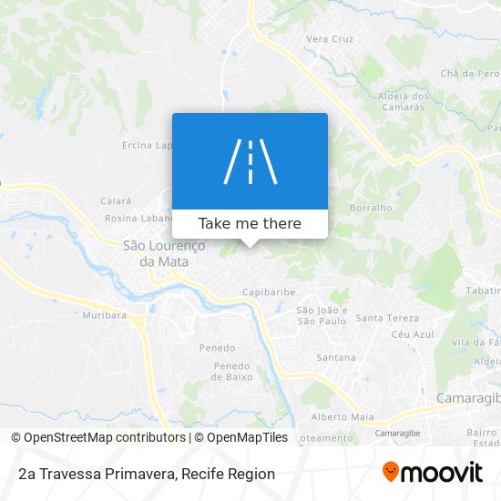 2a Travessa Primavera map