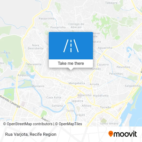 Rua Varjota map