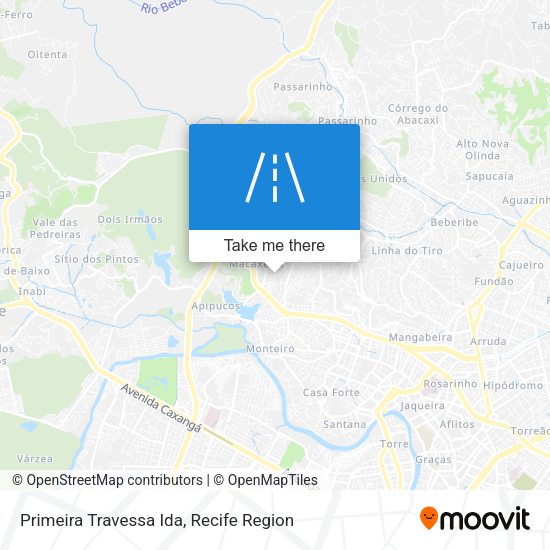 Primeira Travessa Ida map