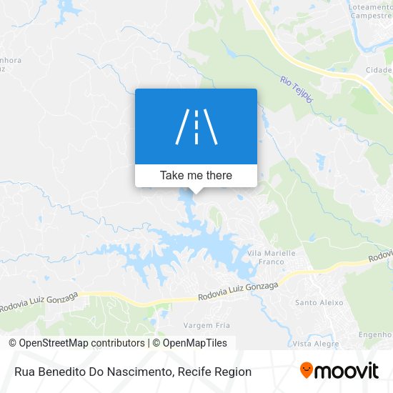 Rua Benedito Do Nascimento map