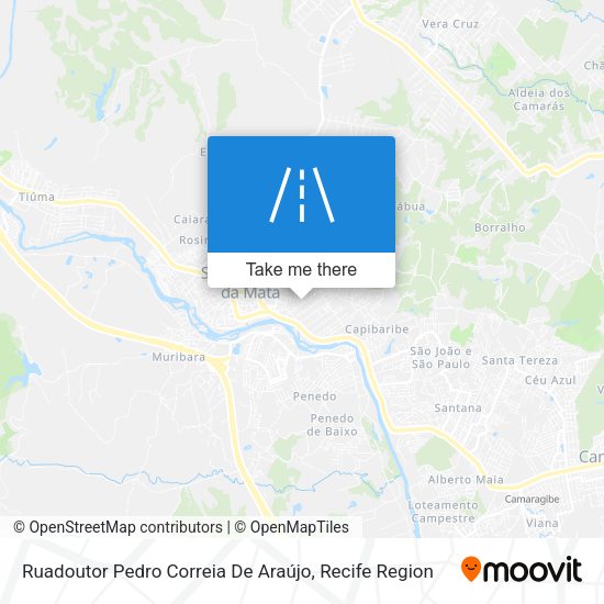 Ruadoutor Pedro Correia De Araújo map