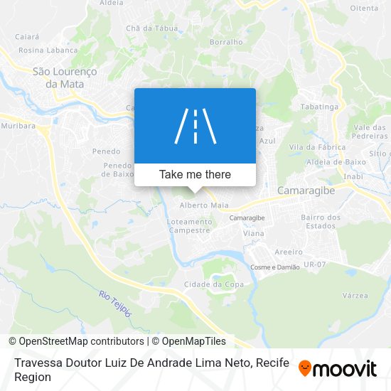 Travessa Doutor Luiz De Andrade Lima Neto map