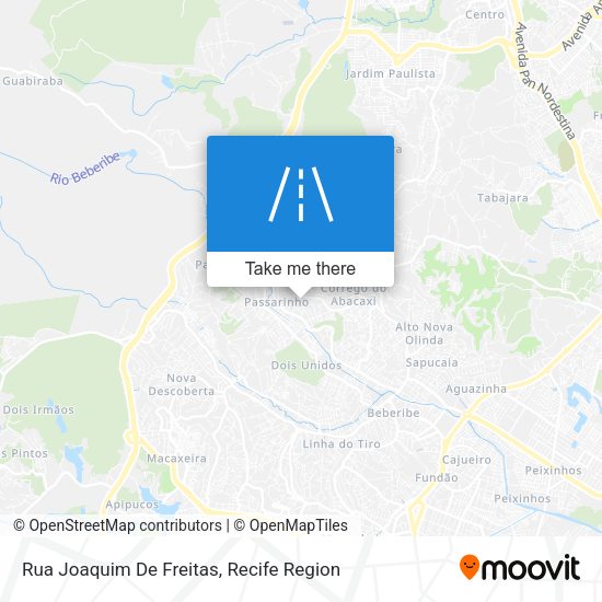 Rua Joaquim De Freitas map