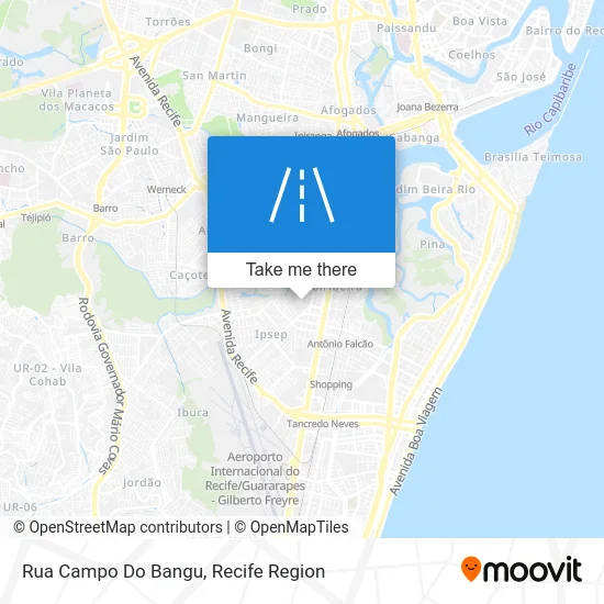 Rua Campo Do Bangu map