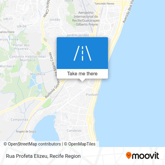 Rua Profeta Elizeu map