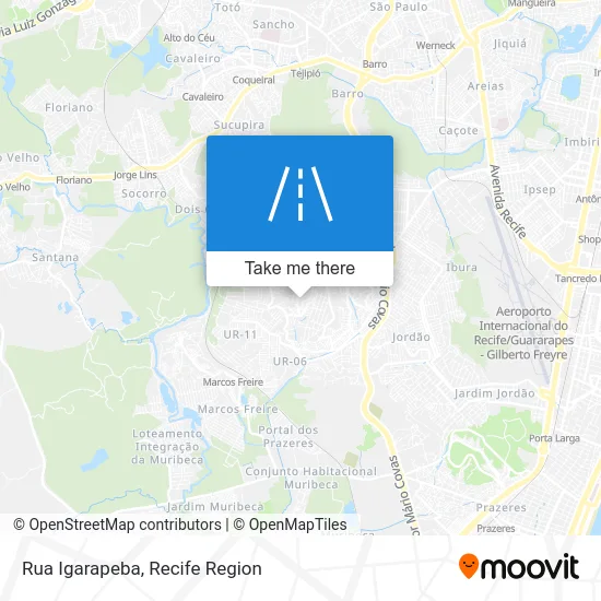 Rua Igarapeba map