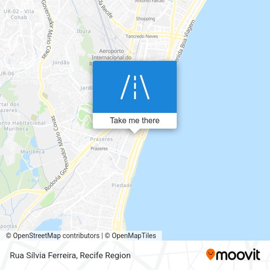 Rua Sílvia Ferreira map