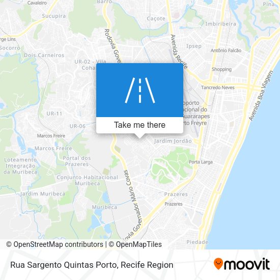 Rua Sargento Quintas Porto map