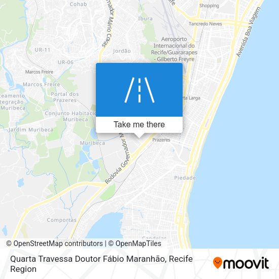 Quarta Travessa Doutor Fábio Maranhão map