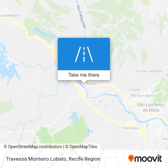 Travessa Monteiro Lobato map