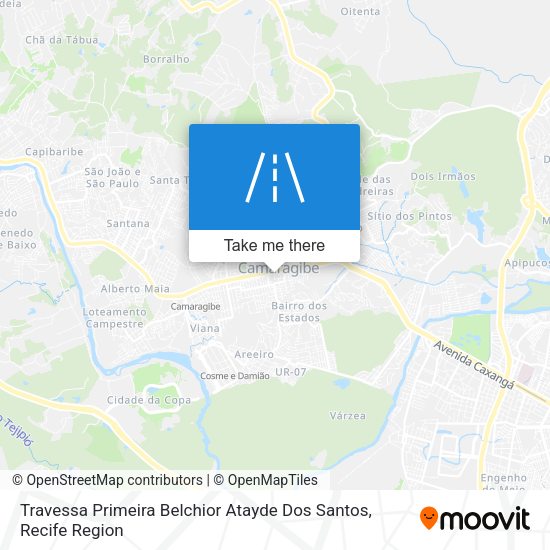 Travessa Primeira Belchior Atayde Dos Santos map