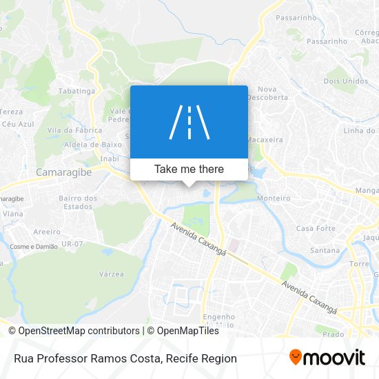 Rua Professor Ramos Costa map