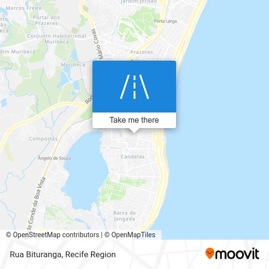 Rua Bituranga map