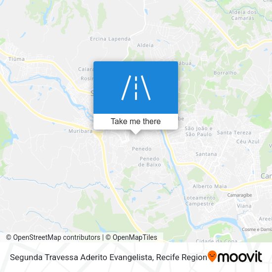 Segunda Travessa Aderito Evangelista map